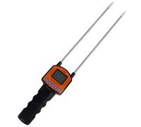 YHomU Corn Wheat Rice Moisture Tester, Digital Hay Moisture Meter With Testing Probe, Accurate Readings, Led Backlight, Voice Output