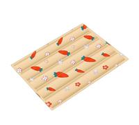 YHOPJKFRA Dog Cooling Mat - Soft Thick Foam Supportive Gel Self Cooling Pad for Dogs & Cats in Summer. Durable Anti-Scratch | carrot
