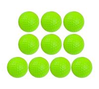 Yhplxyuus 10 Pack Golf Practice Ball Elastic Foams Soft Golfs Training Ball Exercise for Golf Swing Training In/Outdoor Practice Indoor Outdoor Backyard