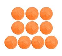 Yhplxyuus 10 Pack Golf Practice Ball Elastic Foams Soft Golfs Training Ball Exercise for Golf Swing Training In/Outdoor Practice Indoor Outdoor Backyard