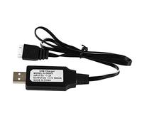 Yhplxyuus 11.1V 4 Pin USB 500mA Charging Cable For Remote Model Vehicle Aircraft Battery Universally 11.1V USB Charging