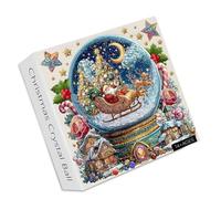 Yhplxyuus Accuracy Cut Clear Puzzle Puzzle for Interior Decoration Highlighting Crystal Creation and Present Box Clear