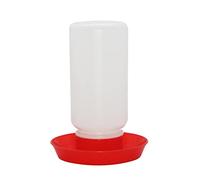 Yhplxyuus Automatic Poultry Waterer Chick Drinker Chick Waterer Stable Saving Water Poultry Fount Fountain for Bird Water Container