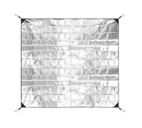 Yhplxyuus Double Side Aluminum Foil Foams Pad Waterproofs Camping Picnics Mat Sleep Tent For Outdoor Camping Hiking Picnics Double-Side Waterproofs Foil Sleep Tent Thermal Insulating