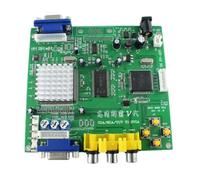 Yhplxyuus High Resolution Video RGBS VGA Converter Signals Adapter Module Featuring Signals Source Optimization for Console Video Conversion