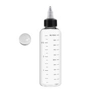 Yhplxyuus Rotating Spout Paint Mixing Jar with Visible Measurement Lines 4 Size Options 30ml to 230ml for Professional Modelers Hobby Paint Mixing Container