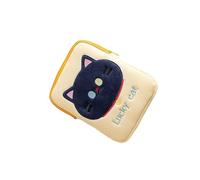 Yhplxyuus Shockproof Kitten Design Laptop Sleeve for Tablets, Water-Resistant Lightweight Carrying Case for School Travel Work Protective for Pad Sleeve with Padding