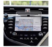 YHQKJ Car Navigation Screen Protector for Camry 2018 2019, 9H Tempered Glass GPS Navigation Film Anti-Scratch Fingerprint Resistant Accessories,A/7 inch 152X91mm