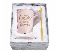 YHRJWN December Birthday Gifts for Women Friends - Sagittarius Capricorn Zodiac Mug, 14 Oz with Gift Box