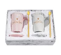 YHRJWN - Godparents Proposal Gift, Godmother Godfather Coffee Mug, God Parents Presents Gifts from Godchild, Godparents Gifts for Birthday Christmas Anniversary Pregnancy Baptism14 Oz with Gift Box