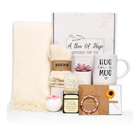 YHRJWN Sympathy Gifts for Loss of Loved One, Sympathy Gift Baskets, Bereavement Gift Idea, Memorial Gifts for Loss of Mom Dad Husband, in Memory of Loved One Gifts, Sorry for Your Loss, 9 Pieces