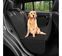 YHRNN Dog Car Seat Cover for Toyota Hilux 2016-2024, Dog Hammock for Car Back Seats Scratch Proof Nonslip for Most Cars/SUV Pet Seat Cover,Black-137 * 147cm