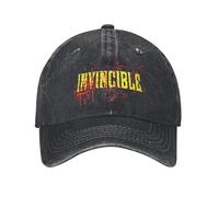 YHRYHYM Classic Baseball Cap Invincible Blood Splat Logo Print Caps Men Women Cotton Adult Anime Trucker Hat Lerisure Headwear Baseball Cap Adjustable Essential for Summer