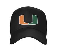 YHRYHYM Classic Baseball Caps Be Miami Hurricanes Sports Snapback Caps Sun Hats Color Visor Hats Fashion Retro Essential for Summer