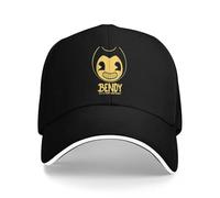 YHRYHYM Classic Baseball Caps Bendy-Ink-Machine Military Tactical Cap in Hat Tea Hat Ball Cap Men Luxury Women's Fashion Retro Essential for Summer