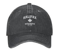 YHRYHYM Classic Baseball Caps Halifax Nova Scotia Canada Golf Hat Hip Hop Men Golf Wear Women's Fashion Retro Essential for Summer
