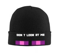 YHRYHYM Classic Knitted Hats Enderman Eyes 2025 Outdoor Quality Idea Unisex Headwear Caps Outdoor Sport Gift