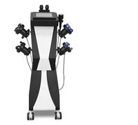 Yhsdfcn Advanced 360° Vibration Roller Body Sculpting Station - 5/6/7 Handles Optional with Independent Control - Floor-Standing Professional Device,6 in 1 B