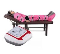 Yhsdfcn Air Pressure Slimming Massager with 16 Airbags, 4 Modes & 3 Intensities, Pressotherapy Machine for Body Contouring, Lymphatic Drainage & Weight Loss,Pink
