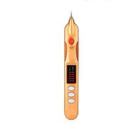 Yhsdfcn Electric Skin Tag Clearing Pen, 9 Intensity Levels Beauty Spot Eraser with LCD Display, Portable Skin Correction Wand for Home Use, USB Rechargeable,gold