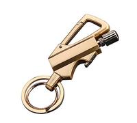 YHSGY Metal Kerosene Lighter, Outdoor Lighter Keychain, Emergency Survival Gear, Metal Match Igniter with Flint Refillable Lighter (Fuel Not Included) (Color : B)