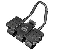 Yhsioaklo Abdominal Wheel with Automatic Bounce - Abdominal Training Equipment with 6 Wheels Design - Core Trainer with Phone Holder for Abdominal Exercises at Home or in