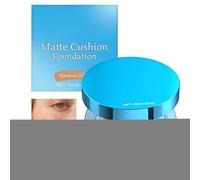 Yhsioaklo Air Cushion Make Up,Moisturizing Foundation Air Cushion Long-Lasting | Long-Wear Makeup Correction Cream for Party Beach Outdoor School Business Trip Camping