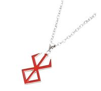 Yhsioaklo Anime Pendant Necklace | Anime Necklace | Cartoon Necklaces | Aluminum Alloy Keychain Classic Peripheral for Collection Women Men Travel Bag Outdoor Costume Fan Home