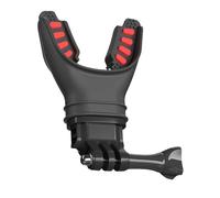 Yhsioaklo Camera Clips for Backpack, Silicone Quick Release Clip & Mouth Holder, Multi-Angle Bracket for Snorkelling, Climbing, Cooking, for Sports , Overhead , Action Cam Accessories