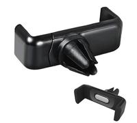 Yhsioaklo Car Phone Holder | 360-Degree Adjustable Head Dashboard Windscreen Vent | Universàl Mobile Phone Mount | Metal Tension Rod Automobile Accessories for Portrait, and Landscape Views (Black)