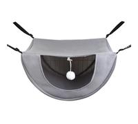 Yhsioaklo Cat Hammock | Mesh Kitten Bed with Fun Ball,Ferret Raccoon or Small Pets Supplies, Indoor Bag for Spring/Summer/Winter