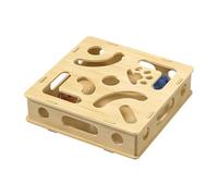 Yhsioaklo Cat Intelligence Magaz | Interactive with Bell Ball for Indoor Outdoor Kittens | Fun Game to Relieve Boredom Stimulate Activity