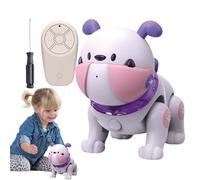 Yhsioaklo Dog Robot | Interactive Musical Puppy Toy with Light,English Educational Toy,for Kids Boys Girls Boredom Relief Birthday Christmas Easter