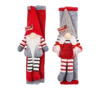 Yhsioaklo Door Covers for Refrigerator - 2 Pieces Door Handle Protection for Fridge - Christmas Decorations for Home Kitchen Apartment Space