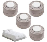 Yhsioaklo Duvet Fixer, Pack of 4 Quilts Attachment - Traceless Removable Attachment for Bed Sofa Cushion Prevents the Blanket from Slipping