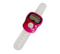 Yhsioaklo Finger Counter Clicker - Handheld Digital Tally Counter for Golf,Multifunctional Outdoor Sport Supplies for Sports Training Crochet Knitting Fishing Hiking Camping Golf