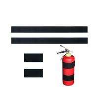 Yhsioaklo Fire Extinguisher Mounting Strap | Fire Extinguisher Support Straps | Universal Fire Extinguisher Holder, Ring Belt with Magic Tape for Heavy Loads