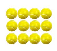 Yhsioaklo Foam Tennis Balls | 12Pcs Compression Stage Tennis Ball for Beginners Youth Kids Training Practicing | Youth Foam Ball for Beginners Training