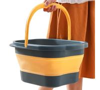 Yhsioaklo Foot Bath | Foldable Foot Diving Tub with Massage Points, Portable Pedicure Bucket for the Whole Family