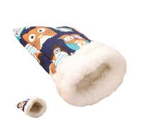 Yhsioaklo Hedgehog Bed,Winter Small Pet Plush Bedding Bag - Pet Padding Sack,for Chinchilla Hamster Bunny Guinea Gerbil Ferret Squirrel Hedgehog