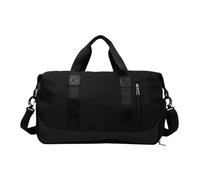 Yhsioaklo Large Travel Bag, Shoulder Case with 35 Litre Capacity and Handle, with Waterproof Compartment and Sports Bag, for Teenage Girls, Sports, Yoga, Fitness, Swimming, Daily, black, Siehe