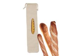 Yhsioaklo Linen Bread Bags for Homemade Loaves - Reusable Storage with Drawstring | Natural Fabric Pouch for Pastries & | Eco-Friendly Food Keeper & Baker Gift Set