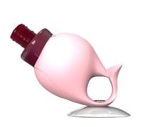 Yhsioaklo Nail Polish Holder, Nail Polish Holder | Anti-Spill Nail Polish Holder,Silicone Compact Portable Bottle Rest for Girls Teenagers Stilly Art Salon Home Use, pink, Fare riferimento alla