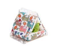 Yhsioaklo Nest for Parrots | Warm Hammock with Perch | Parrot Nest Cuddly Cave - For Small Parrot, Cockatiel, Lovebird, Canary, Rabbit, Guinea Pigs, Chinchilla