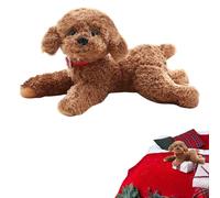 Yhsioaklo Plush Dog for Children, Cuddly and Soothing Plush Doll 48 cm - Interactive Play Dog | for Home University Residence Car Apartment Living Room Bedroom