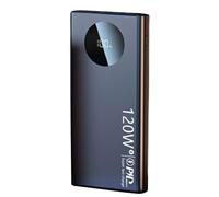 Yhsioaklo Portable Charger, Battery - Battery Bank with High Speed Charging - ChargerSmall 120W Quick Charge Battery Pack, Lightweight High Charge Battery Bank