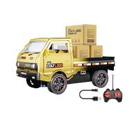 Yhsioaklo Remote Controlled Trucks, Toys Vehicles with Lighting and Sound Systems - Toys Trucks for Boys and Girls Outdoor Play Backyard Racing Park Christmas Birthday