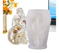 Yhsioaklo Resin Casting Moulds | Reusable Flexible Craft Tools - Flexible Soap & Candle Moulds - For Wax Plaster Soap Arts & Crafts Table Decoration Beginners and Family