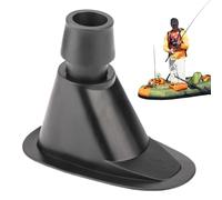 Yhsioaklo Rod Holder for Boats, Rod Racks | Double Diameter Mounting Kit for Kayaks, Canoes, Pontoons, Inflatable Boats, Fresh and , Activities
