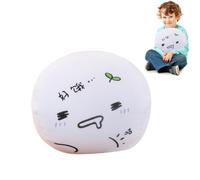 Yhsioaklo Round Throw Pillow Expression Emoticon Plush Round Sphere Cushion